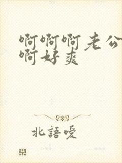 啊啊啊老公啊啊啊好爽封面