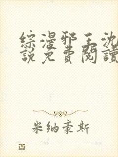 综漫邪王沈道小说免费阅读无弹窗封面