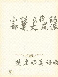 小说《我的徒弟都是大反派》