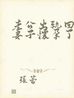 老公出轨回归后妻子怀孕了