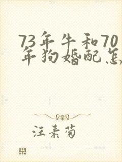 73年牛和70年狗婚配怎么样