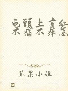 龟头上有红点点不痛不痒怎么办封面