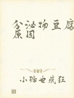 分泌物豆腐渣状原因