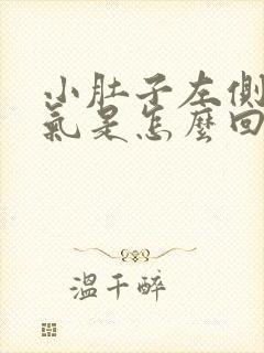 小肚子左侧疼胀气是怎么回事女性封面