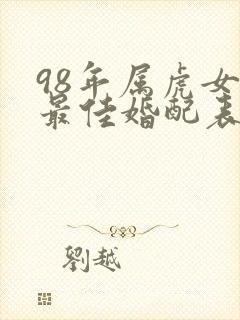 98年属虎女的最佳婚配表