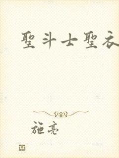 圣斗士圣衣封面