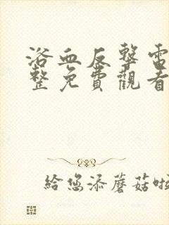 浴血反击电影完整免费观看