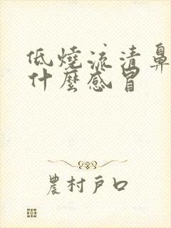 低烧流清鼻涕是什么感冒