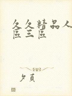 久久精品人妻二区三区