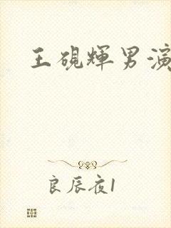 王砚辉男演员封面