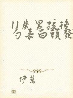 11岁男孩后脑勺长白头发是什么原因