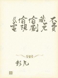 《偷偷藏不住》电视剧免费看封面