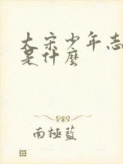 大宋少年志结局是什么