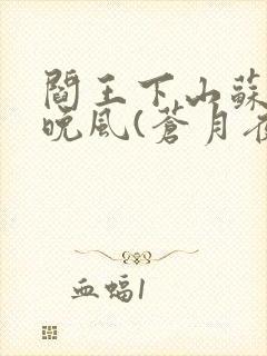 阎王下山苏文陆晚风(苍月夜)章节列表