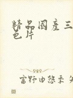 精品国产三级黄色片封面