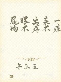 屁眼出来一疙瘩肉不疼不痒