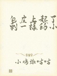 包皮上起了像粉刺一样的小疙瘩