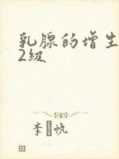 乳腺的增生结节2级