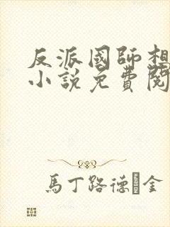 反派国师想转正小说免费阅读