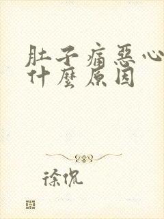 肚子痛恶心想吐什么原因