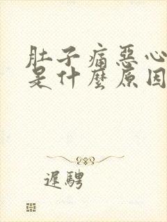 肚子痛恶心想吐是什么原因