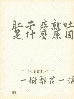 肚子疼就吐小孩是什么原因