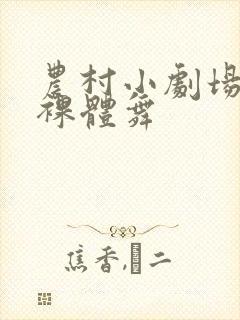 农村小剧场各种裸体舞封面