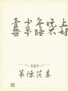 青少年晚上总做噩梦睡不好觉什么原因