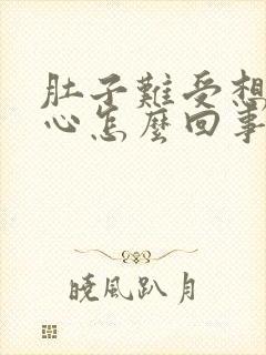 肚子难受想吐恶心怎么回事