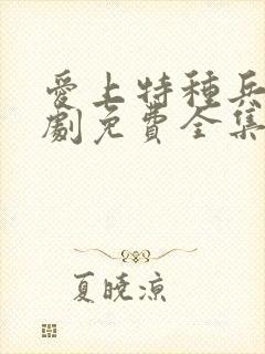 爱上特种兵电视剧免费全集在线观看