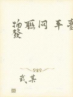 物联网 平台开发封面