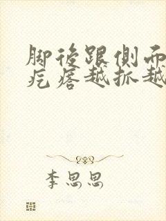 脚后跟侧面有小疙瘩越抓越痒