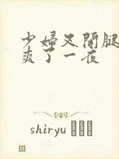 少妇叉开腿让我爽了一夜