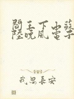 阎王下山苏文,陆晚风电子书下载