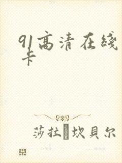 91高清在线不卡