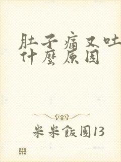 肚子痛又吐又拉什么原因