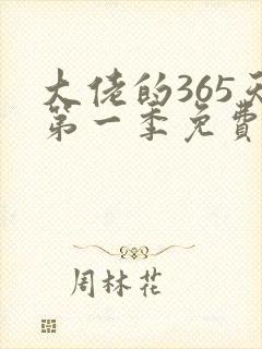 大佬的365天第一季免费观看全集
