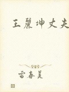 王丽坤丈夫简介