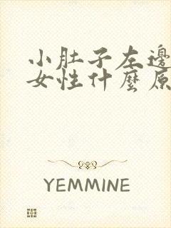 小肚子左边疼痛女性什么原因