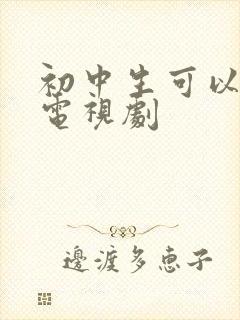 初中生可以看的电视剧