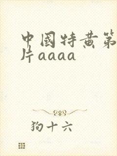 中国特黄第一毛片aaaa