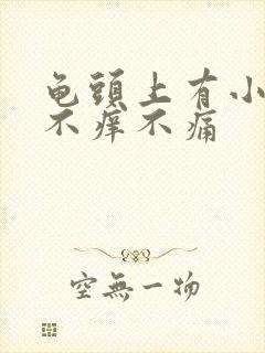 龟头上有小肉粒不痒不痛