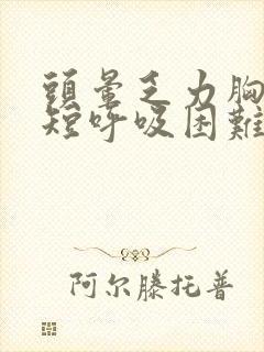 头晕乏力胸闷气短呼吸困难心慌