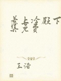 惹上冷殿下30集免费