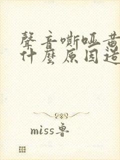 声音嘶哑黄痰是什么原因造成的