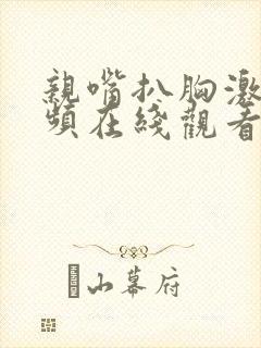 亲嘴扒胸激烈视频在线观看