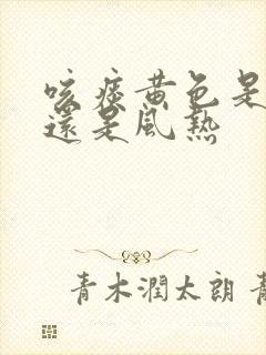 咳痰黄色是风寒还是风热