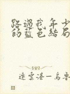 路过我年少时光的蓝色结局是he吗封面