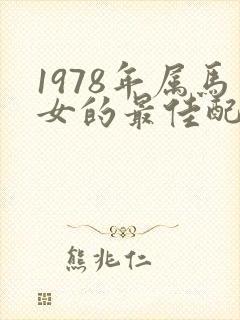 1978年属马女的最佳配偶