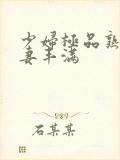 少妇极品熟妇人妻丰满